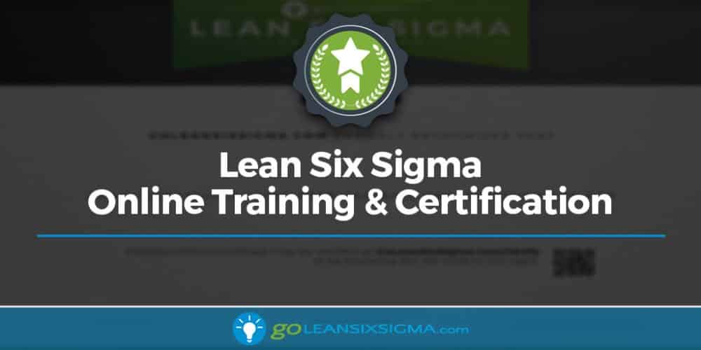 Lean six sigma online best sale