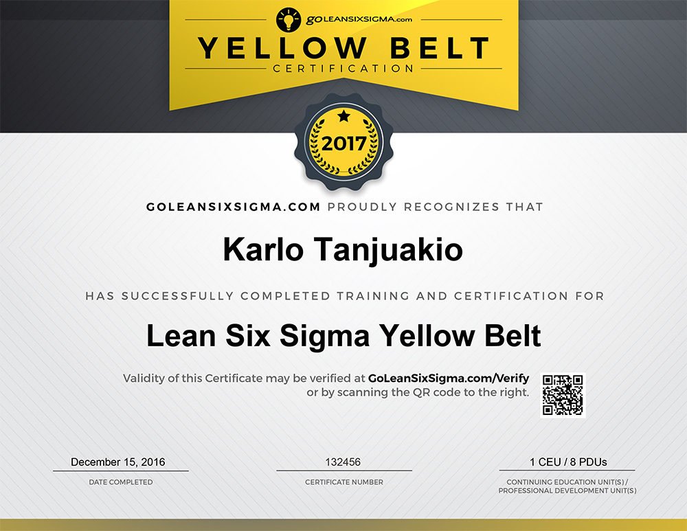 Coursera lean six clearance sigma