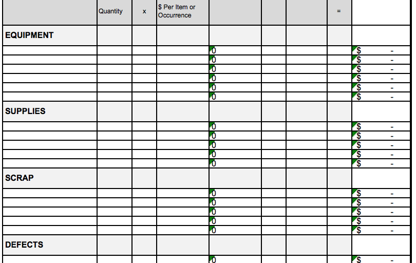 90 Free Lean Six Sigma Templates GoLeanSixSigma com 90 Free Lean Six Sigma Templates GoLeanSixSigma com