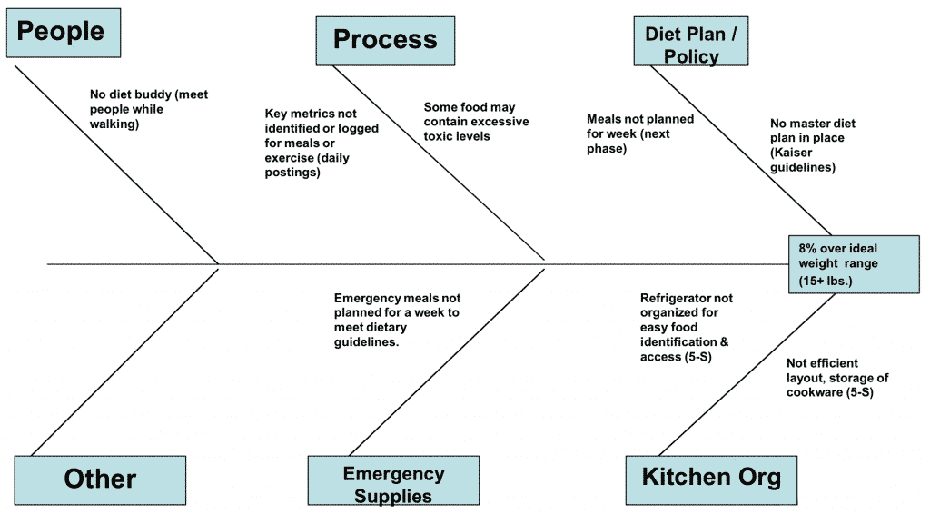 ishikawa diagram in six sigma