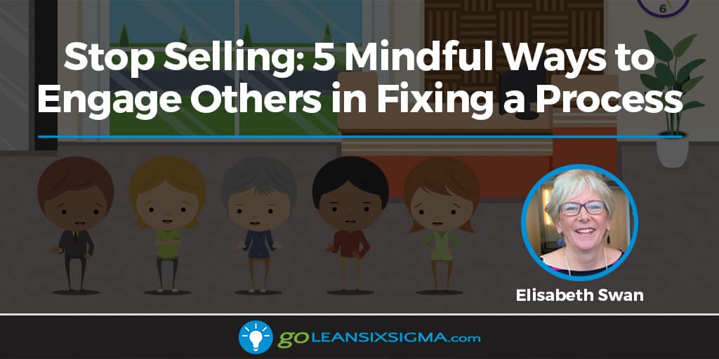 Stop Selling: 5 Mindful Ways to Engage Others in Fixing a Process - GoLeanSixSigma.com