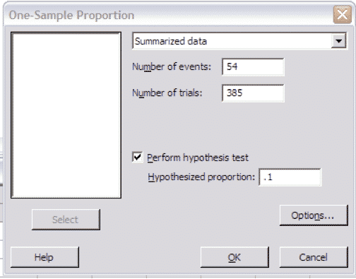 OneProportionTest-Minitab-Settings