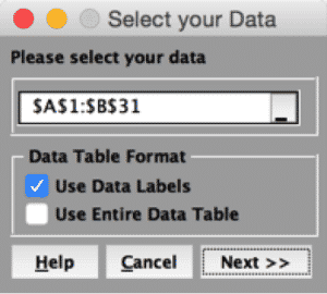 UChart-SigmaXL-SelectData