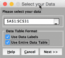 MultipleRegressionTest-SigmaXL-SelectData