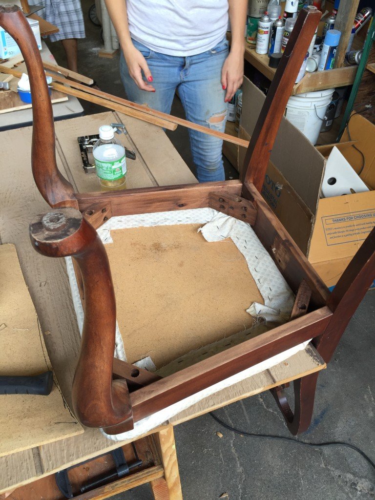 Finished chair restoration.