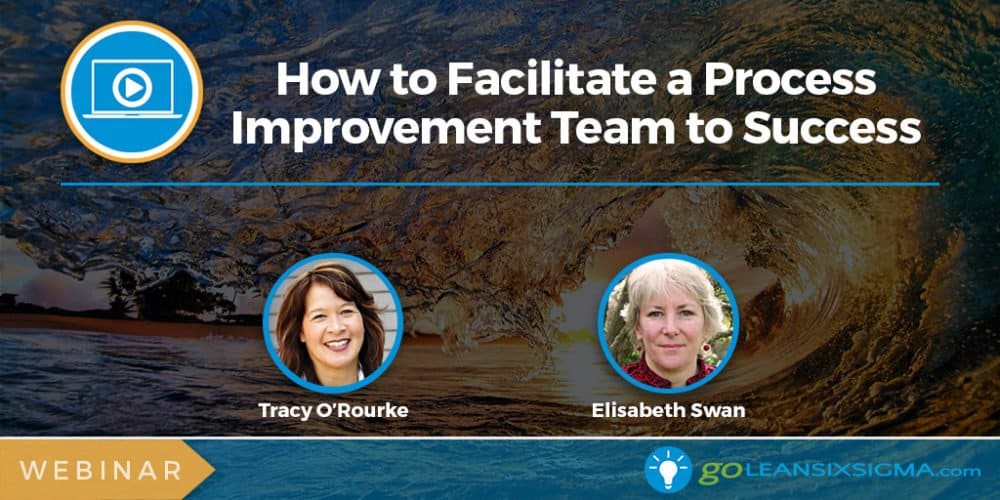 Webinar: How to Facilitate a Process Improvement Team to Success - GoLeanSixSigma.com