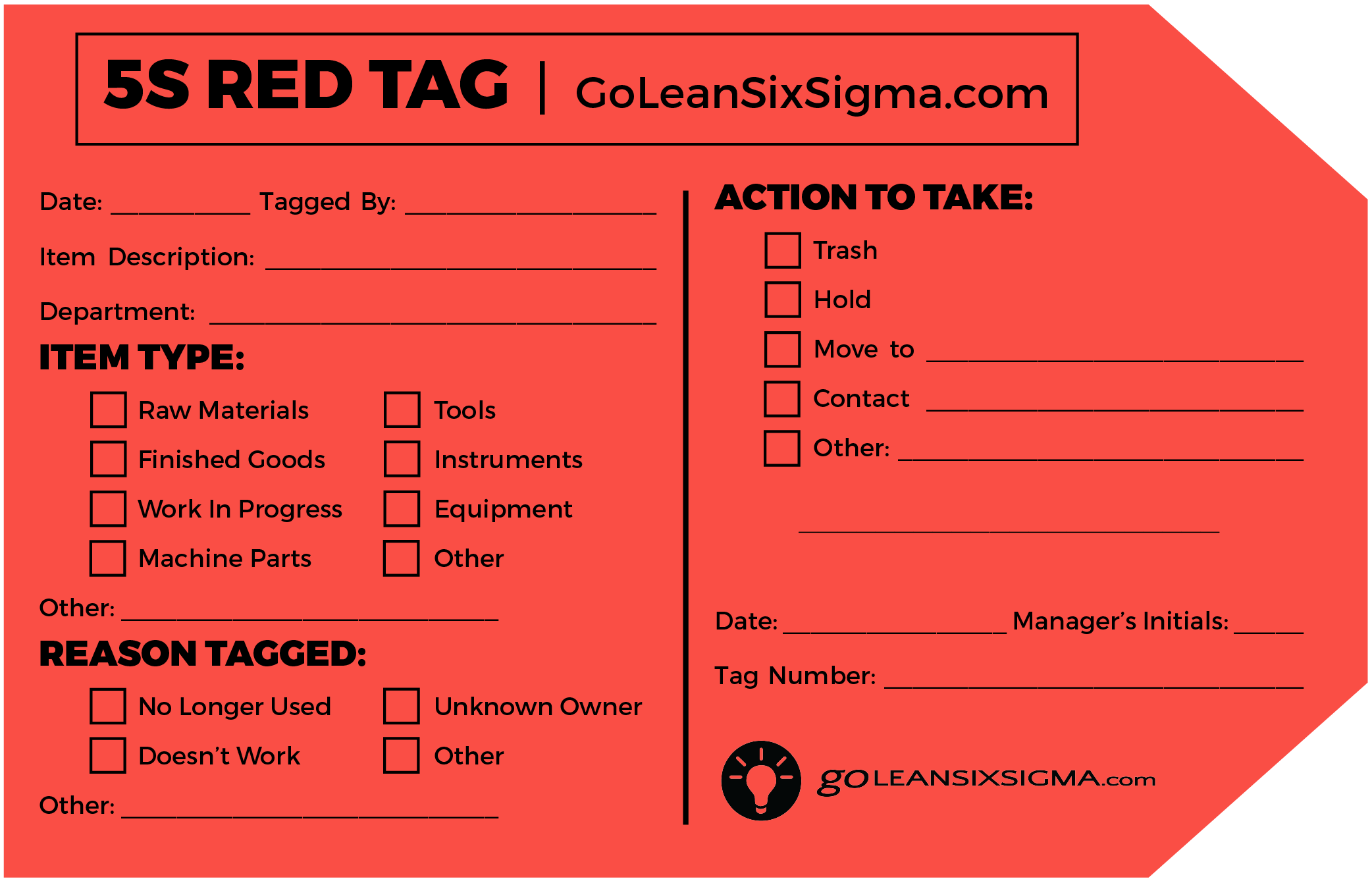 Red Tag -  (GLSS)
