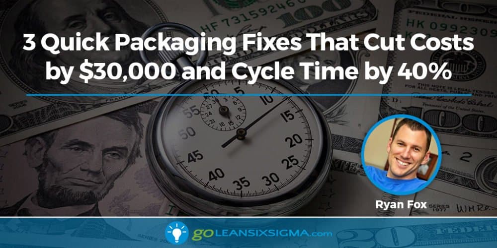 3 Quick Packaging Fixes - Ryan Fox - GoLeanSixSigma.com