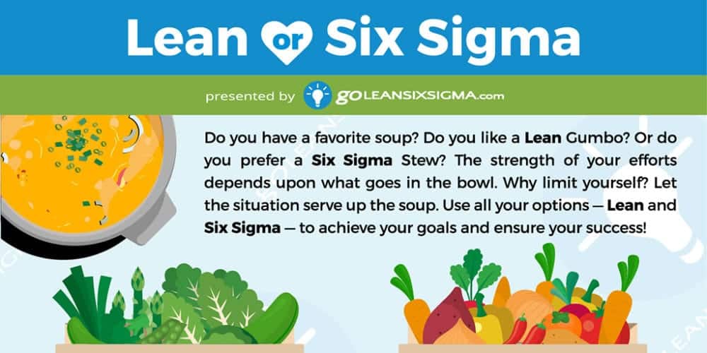 Infographic - Lean or Six Sigma - GoLeanSixSigma.com