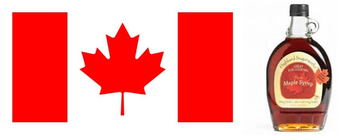 Canadian Flag & Maple Syrup - GoLeanSixSigma.com